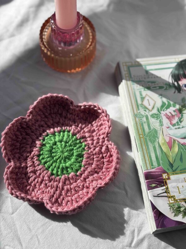 Sous-tasse Daisy – Duo Trèfle & Rose Antique – Image 4