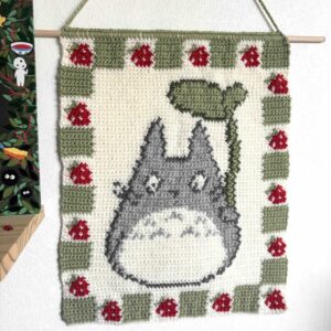 Tapisserie Crochet Totoro