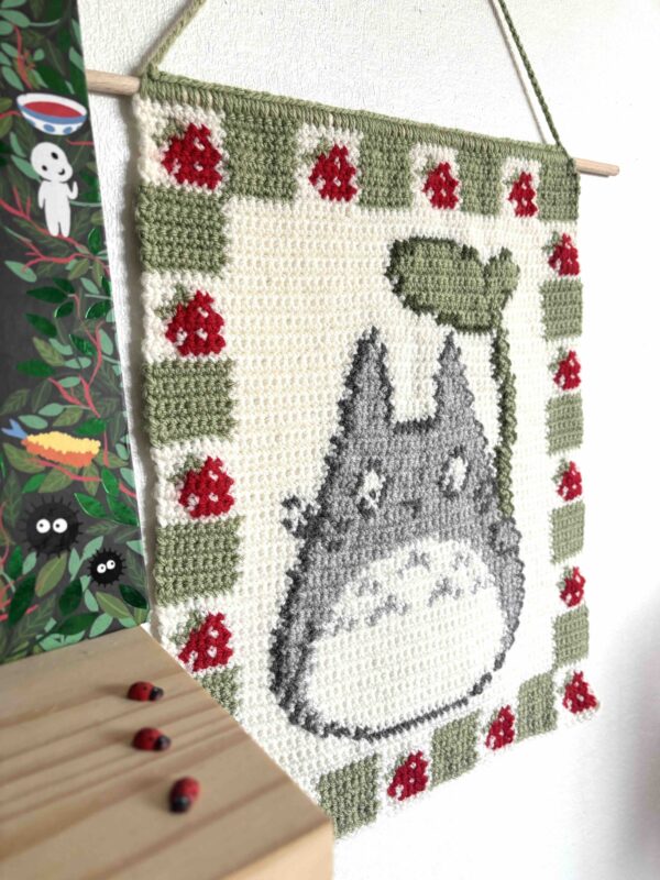 Tapisserie Crochet Totoro – Image 2