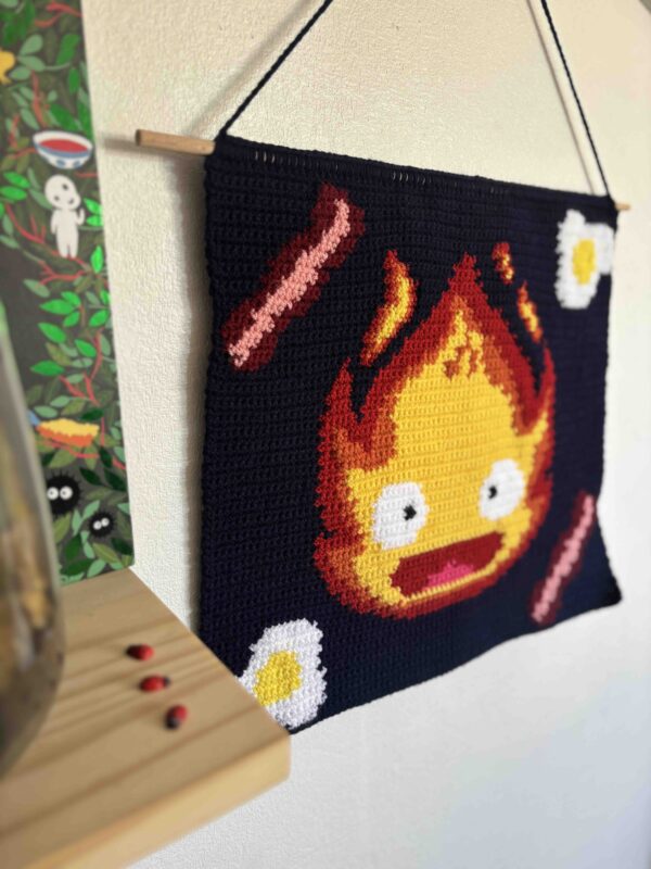 Tapisserie Crochet Calcifer – Image 2