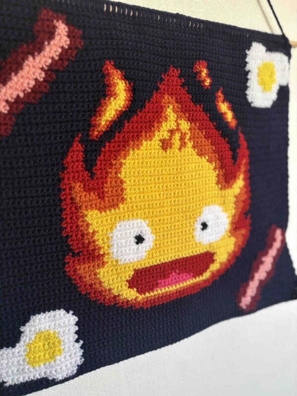 Tapisserie Crochet Calcifer – Image 3